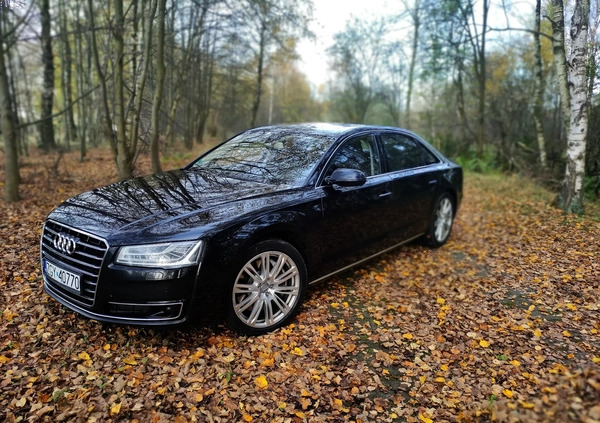 Audi A8 cena 99000 przebieg: 352000, rok produkcji 2014 z Gryfice małe 667